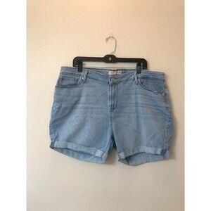 Levi Strauss Signature Women's Size 20 Mid Rise Jean Shorts